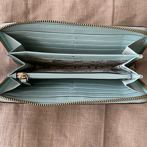 Kate Spade Continental Zip-Around Long Wallet - Blue - Picture 5 of 7